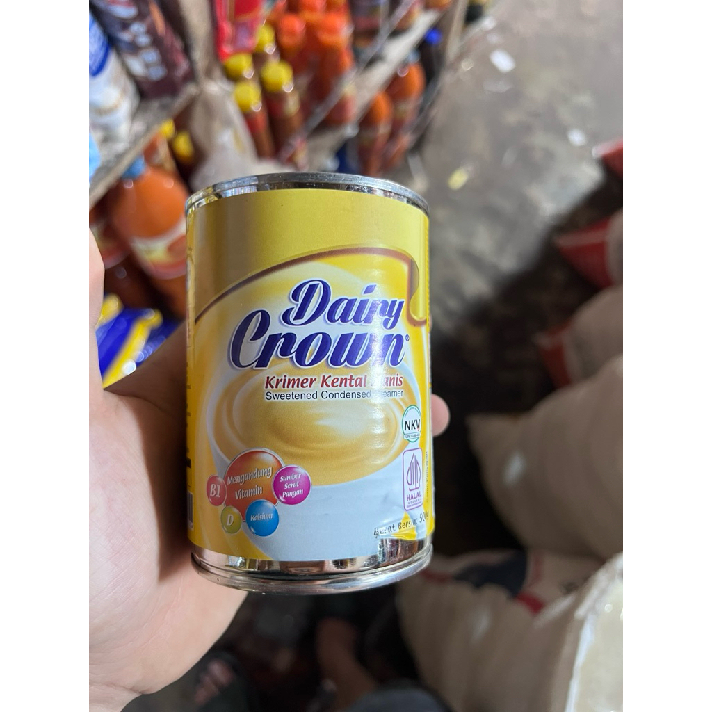 

Susu Kental Manis Dairy Crown 500 gr