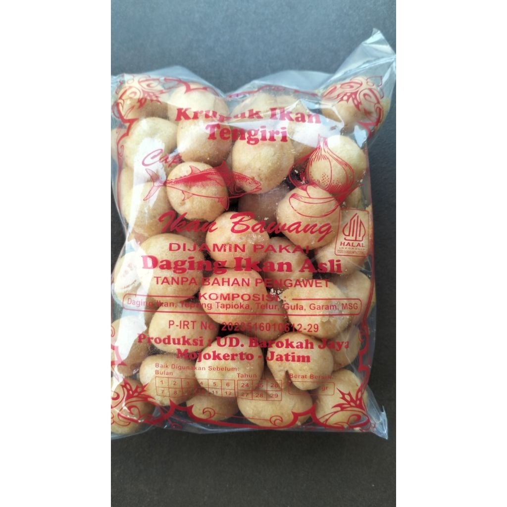 

Kerupuk Amplang Ikan Tengiri Kemasan 100gr