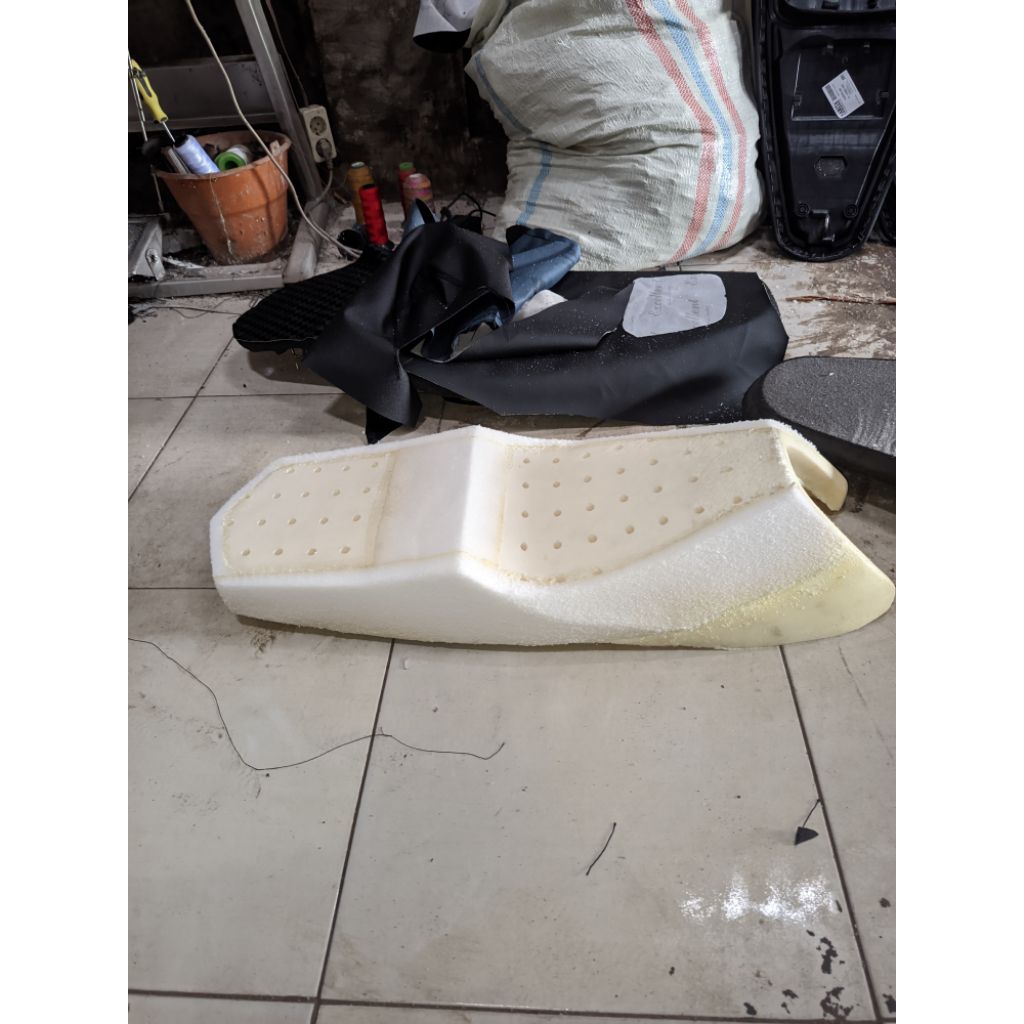 busa latex vixion old tinggal pasang ke rangka jok