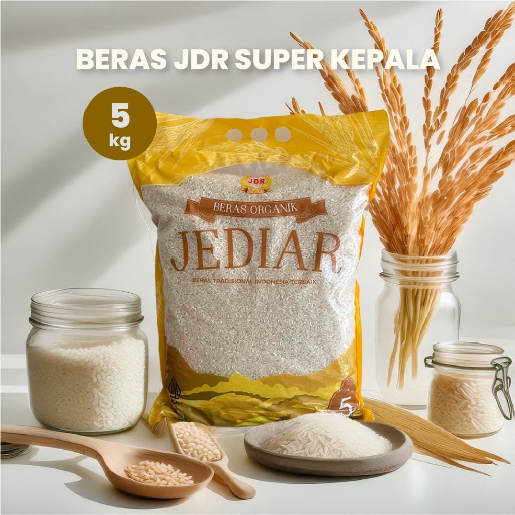 

Beras JDR SUPER KEPALA 5KG