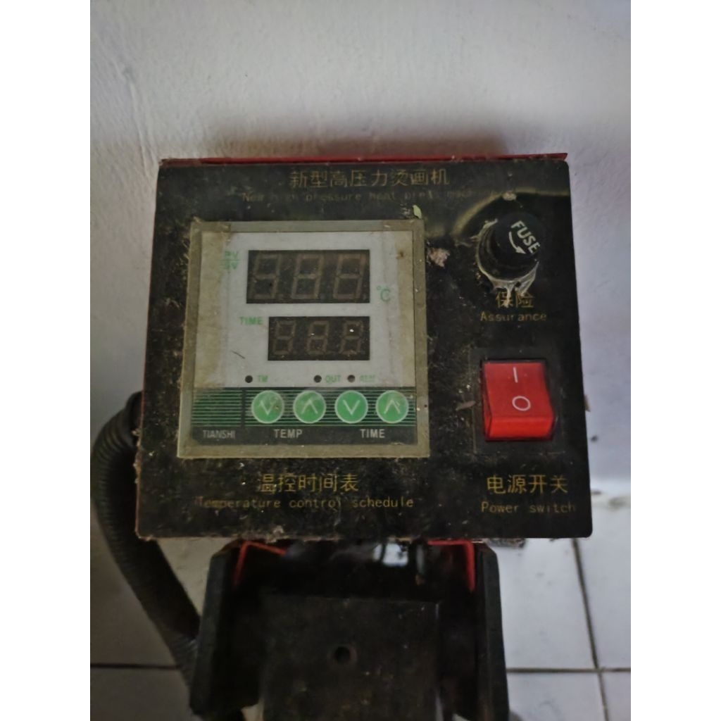 Mesin Press Sablon Chin Fung 40x60