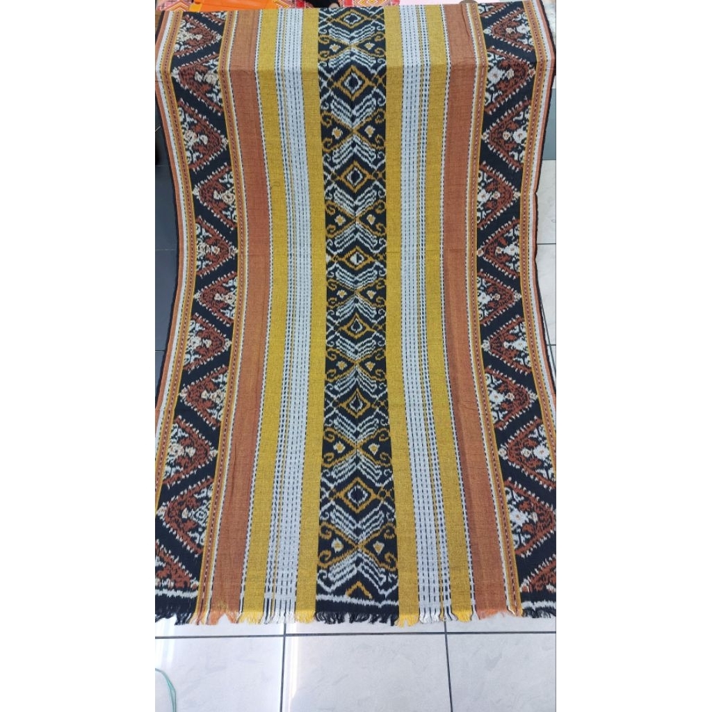 kain tenun etniq tenun ikat motif ntt premium serat nanas tenun jepara (uk 120x240)
