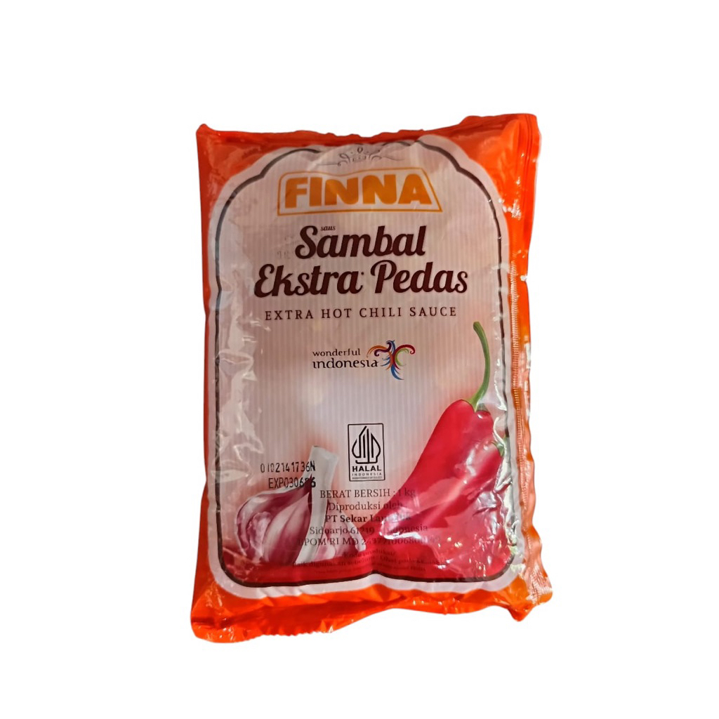 

Saos Finna Sambal Ekstra Pedas 1 Kg