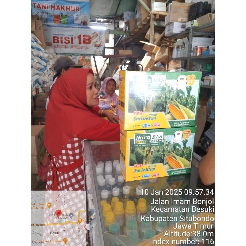 herbisida jagung narabas 550/50sc satu liter