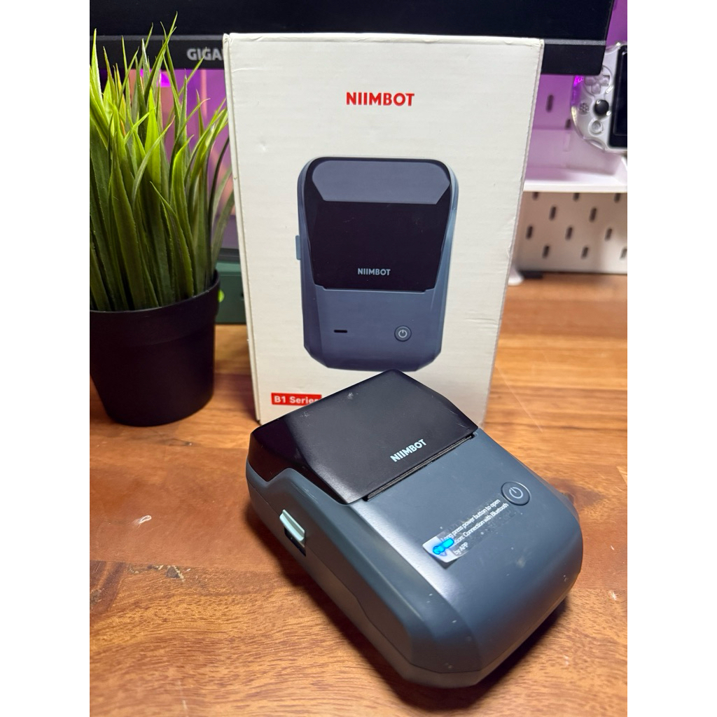 

nimbot b1 series cetak lebel dan nama2 sesuai kebutuhan