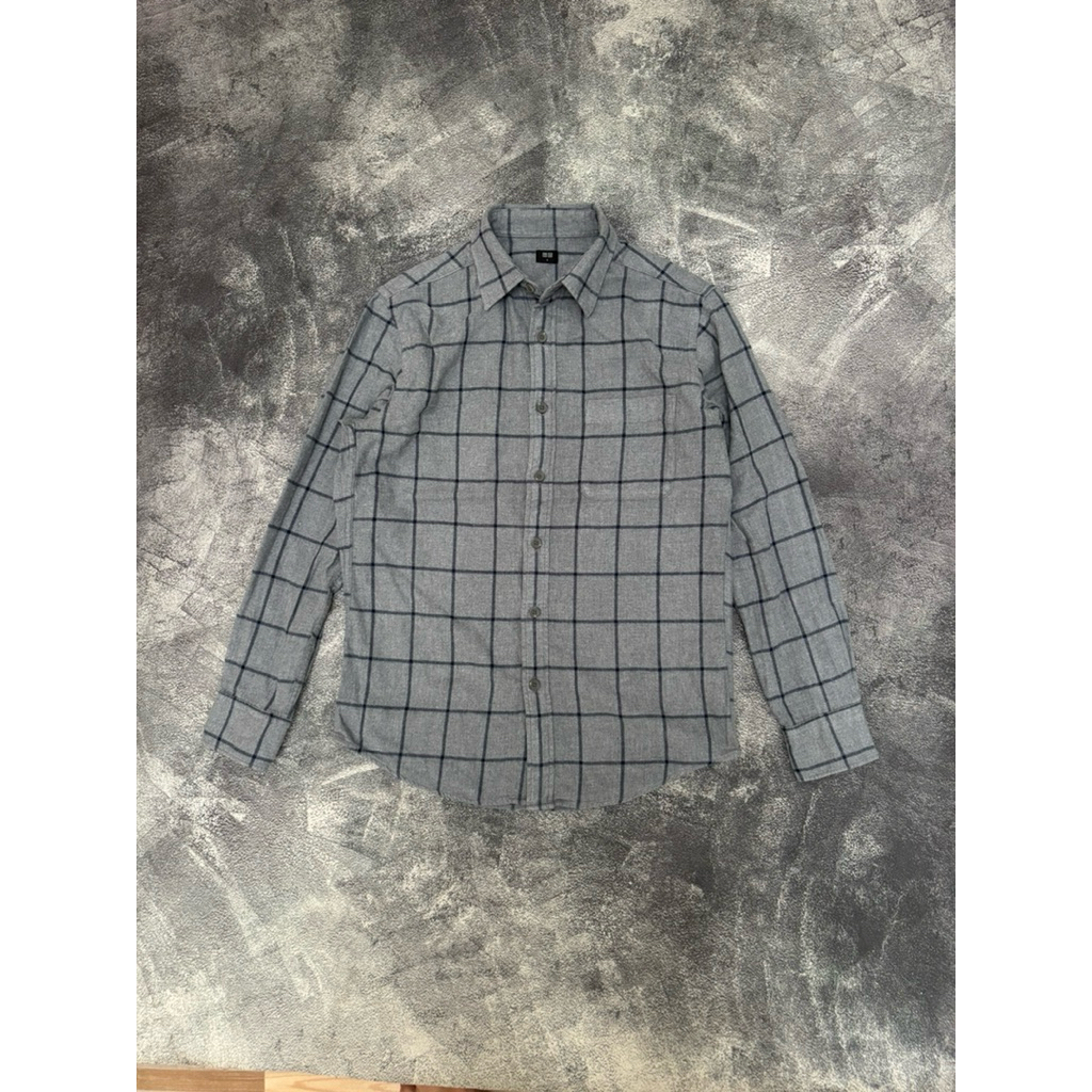 Flanel Pria Uniqlo size M