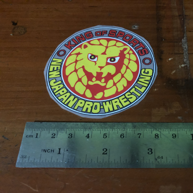 Sablon NJPW New Japan Pro-Wrestling | Sablon DTF | Sablon Kaos | Sablon Tshirt