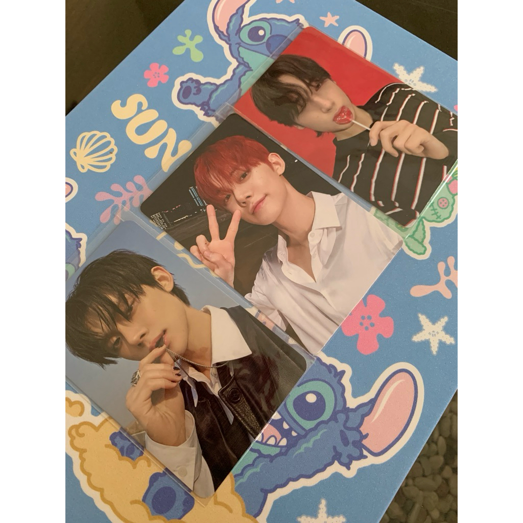 Photocard TXT Official Yeonjun Hueningkai