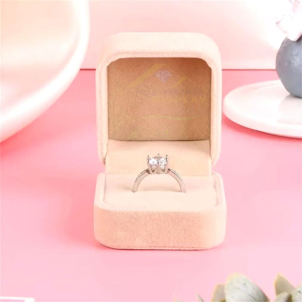 Kotak Cincin/ Box Cincin /Tempat Cincin/ Wadah Cincin/Kotak Cincin Lamaran/Box Cincin Singel/Wadah C