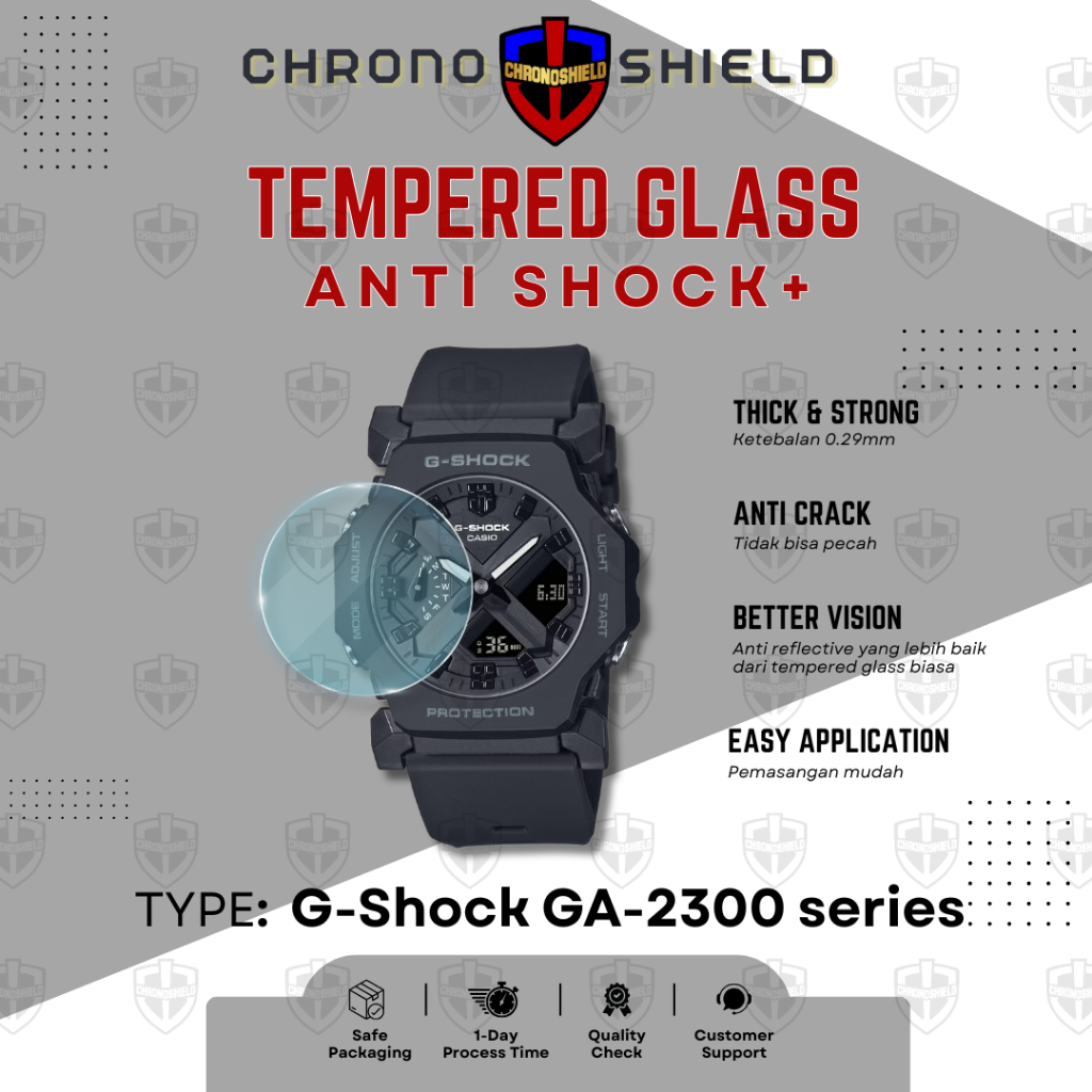 Tempered Glass untuk Casio G-Shock GA2300 GA 2300