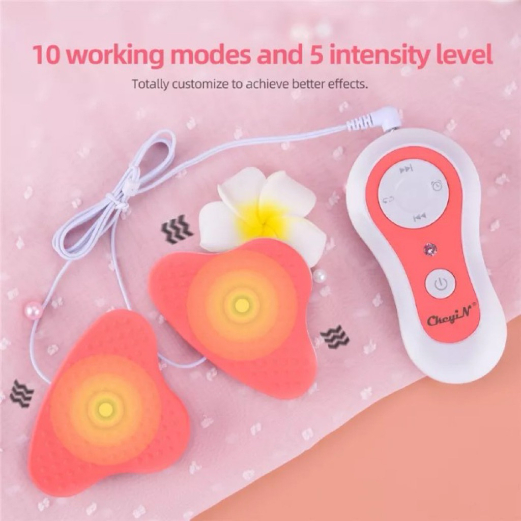 Alat pijat elektrik mini wanita, pijat relaksasi, pijat poratabel rumahan, alat pembesar payudara, h