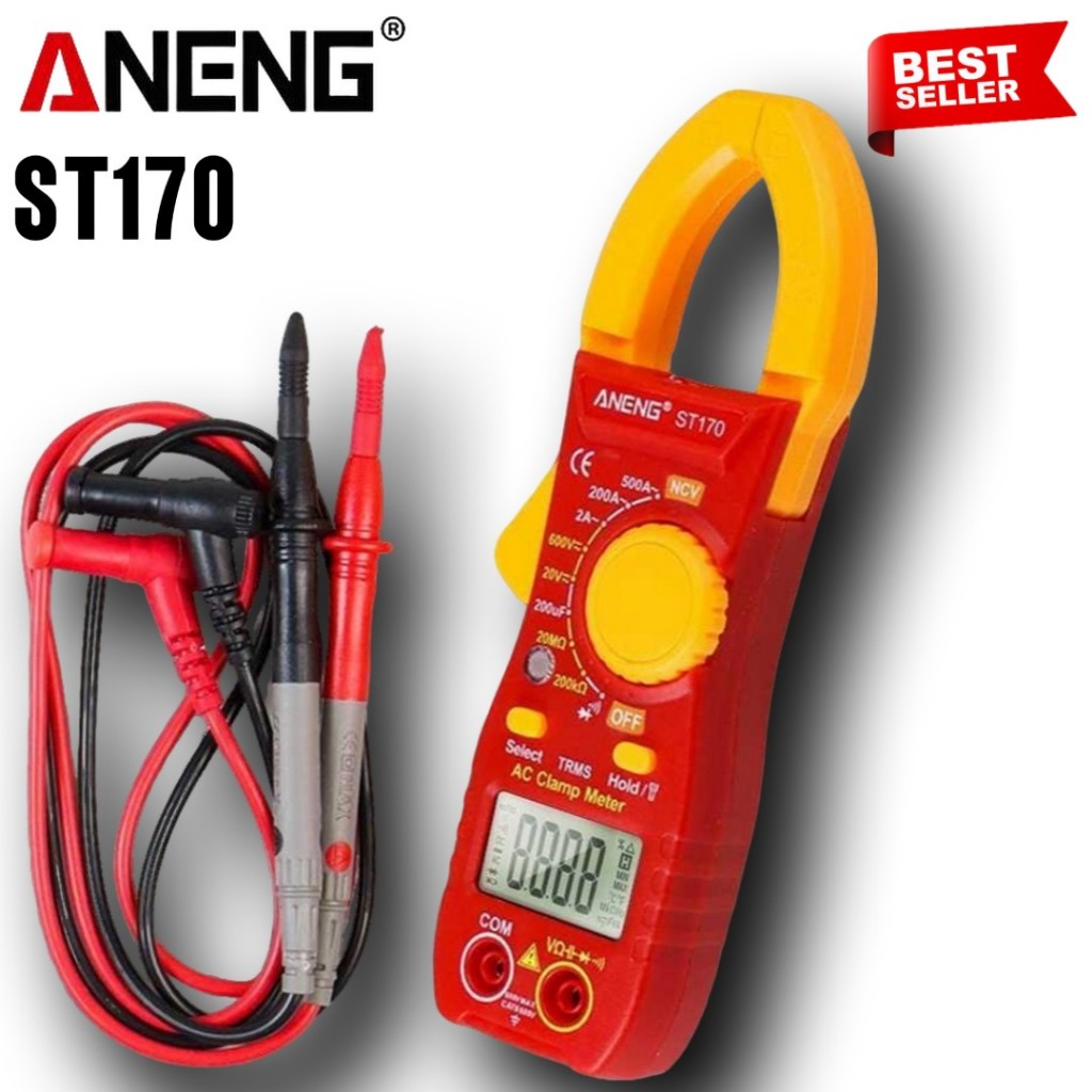 ANENG ST170 Tang Ampere Digital Clamp Multimeter Voltage Tester Clamp