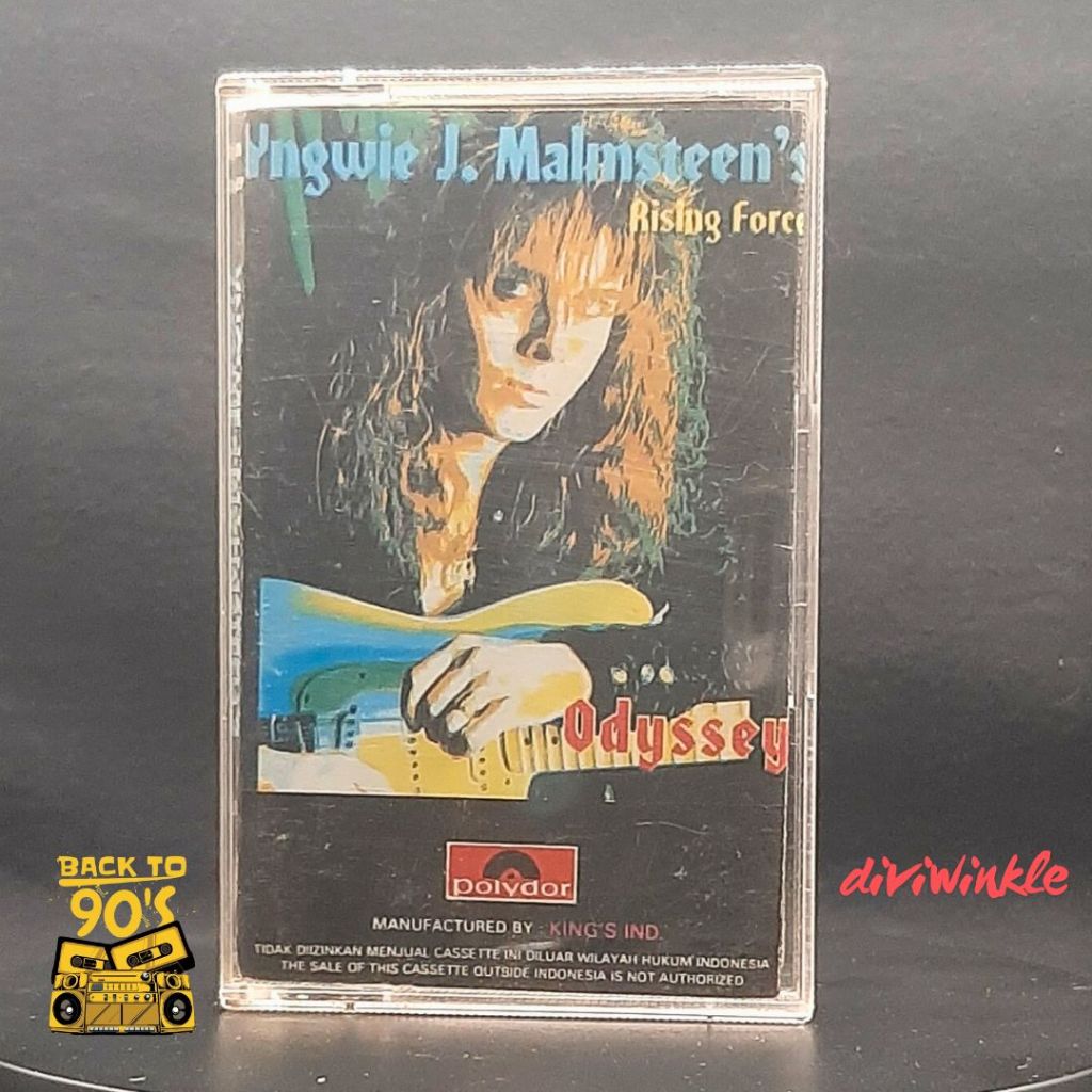 Kaset Pita Yngwie Malmsteen – Rising Force Odyssey