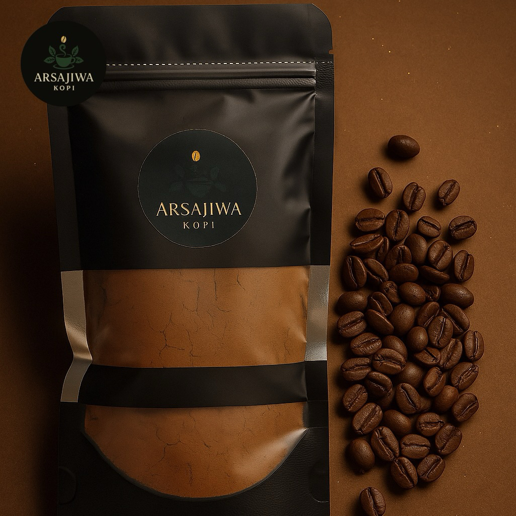 

Kopi Bubuk Robusta Premium 100g – Arsajiwa | Kopi Hitam Lokal Kuat & Aromatik