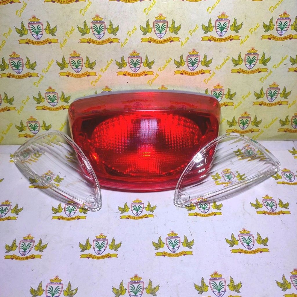 Stop Lamp Lampu Sein Rem Belakang Vespa LX S V Original 6200-615