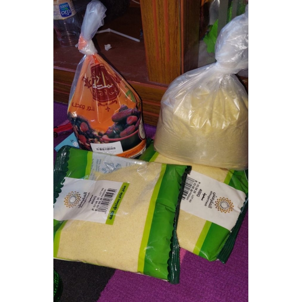 

Tepung samit Simolina 500gr impor dari saudi