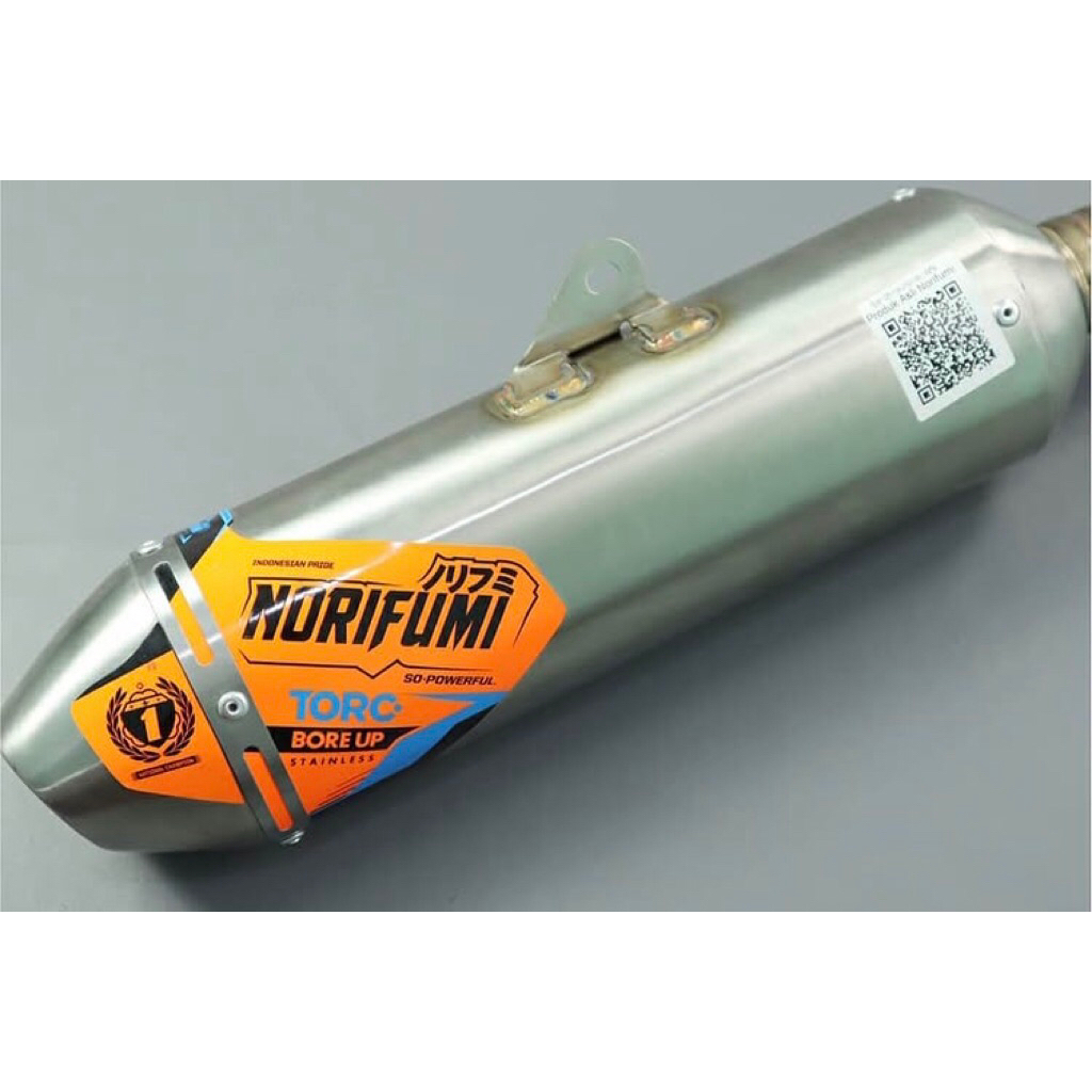 knalpot crf 150L norifumi torch bore up