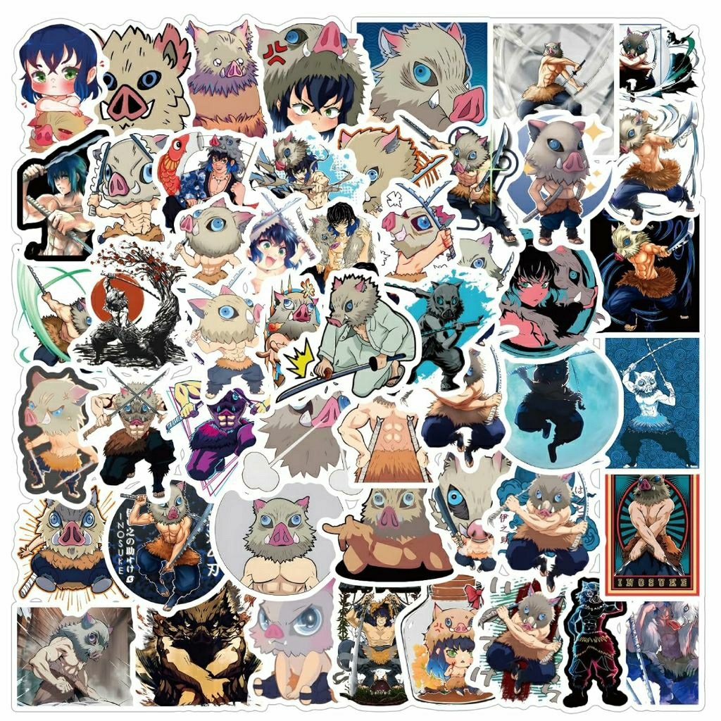 

Stiker Pack Inosuke Hashibira Anime Demon Slayer Inosuke Hashibira Stiker Helm Stiker Laptop Stiker Koper Stiker Terbaru Tumblr Stiker HP, Aksesoris Hp , Anti Air