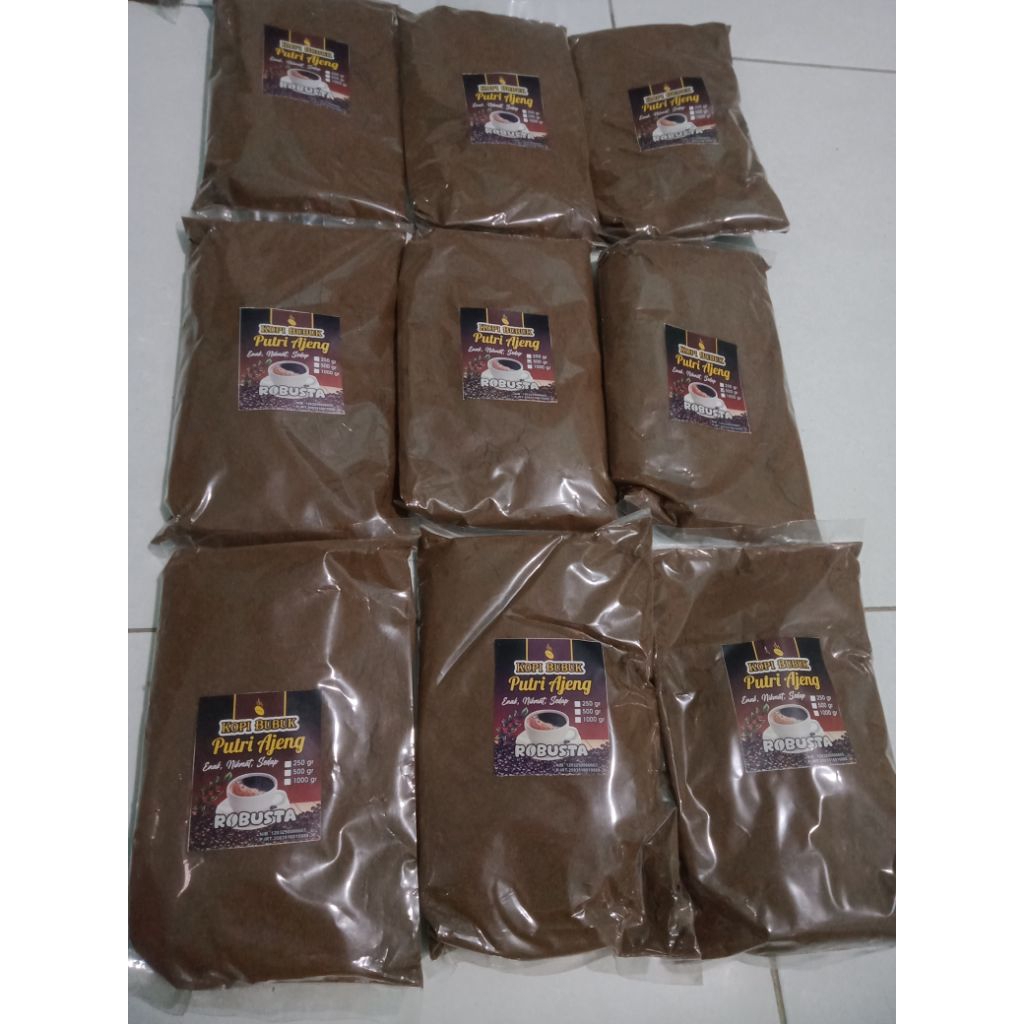 

KOPI BUBUK 1/4 KG PUTRI AJENG