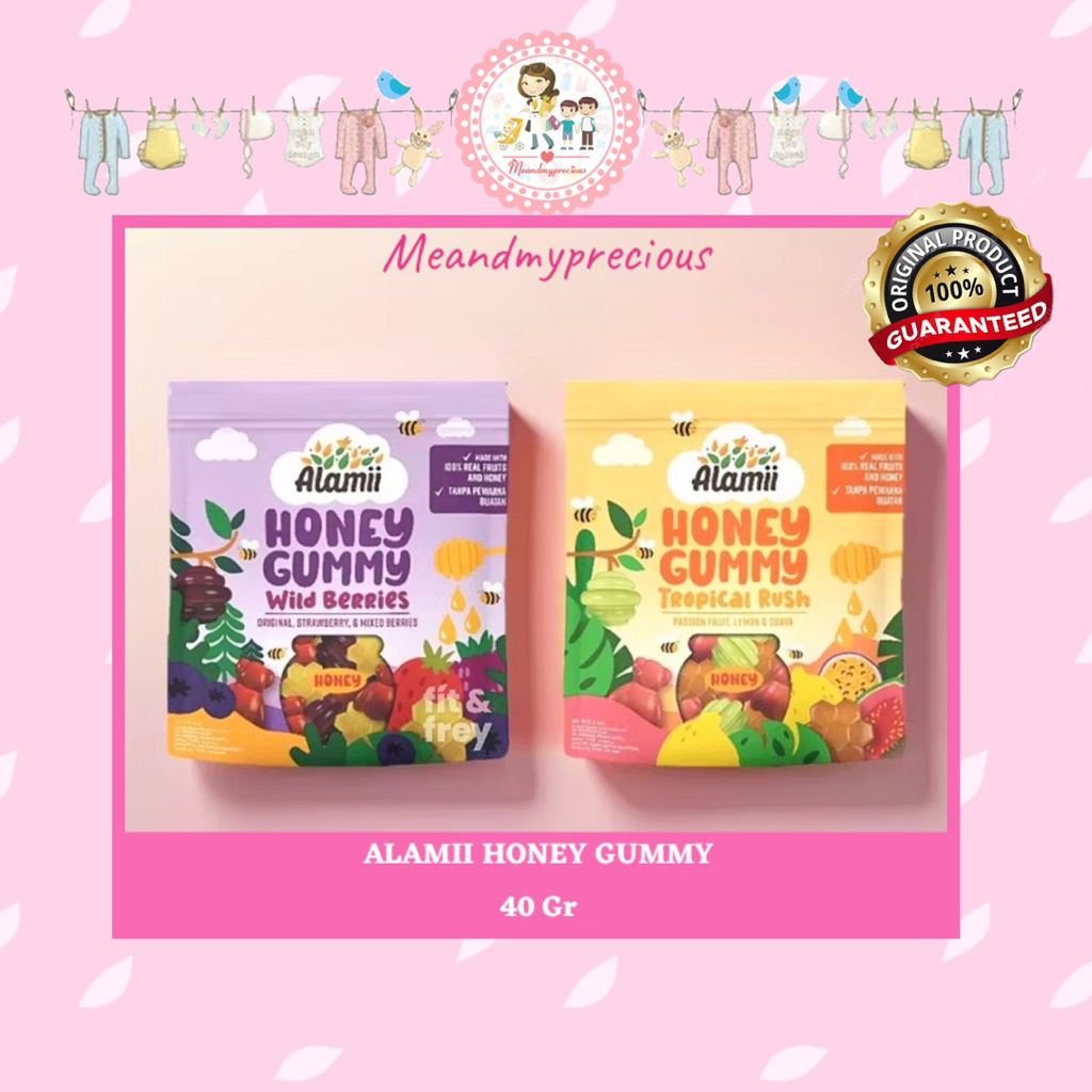 

MMP - Alamii Honey Gummy - Gummy Sehat dan Lezat untuk Semua Usia / Alamii Honey Gummy - Wild Berries Tropical Rush 40gr
