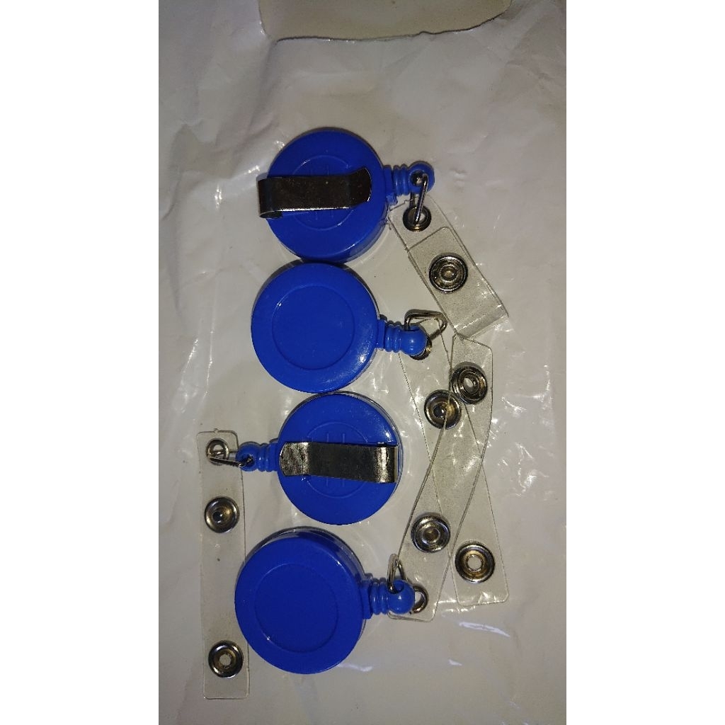 

Gantungan ID Badge, Gantungan kartu pengenal model Flexible, model tarik elastis