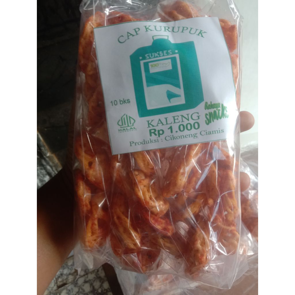 

SEBLAK RAFAEL RAFATAR RIFAT SUNGKAR KURUPUK BULEUD SEBLAK Rp 1.000 ISI 10 BKS