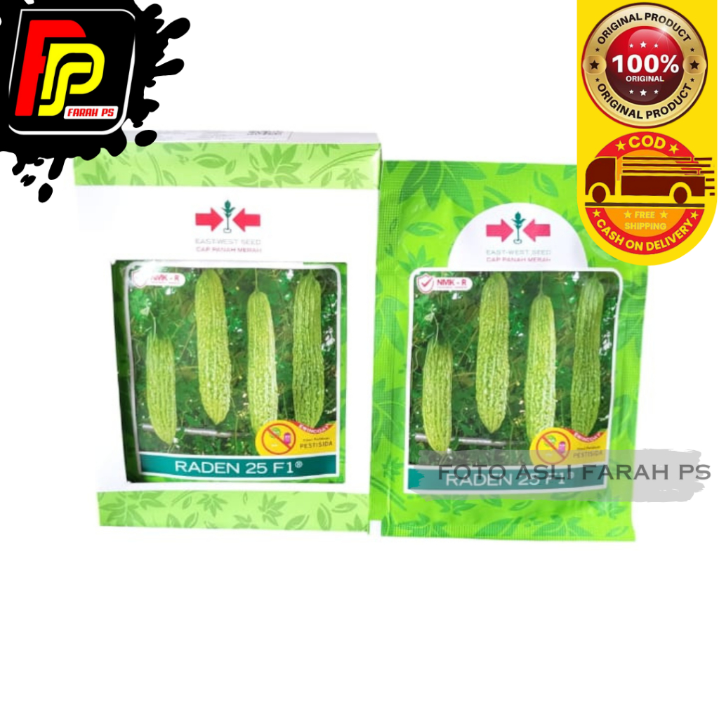 Benih Paria RADEN 25 F1 isi 50 butir - Pare RADEN 25 F1 50 butir Panah Merah
