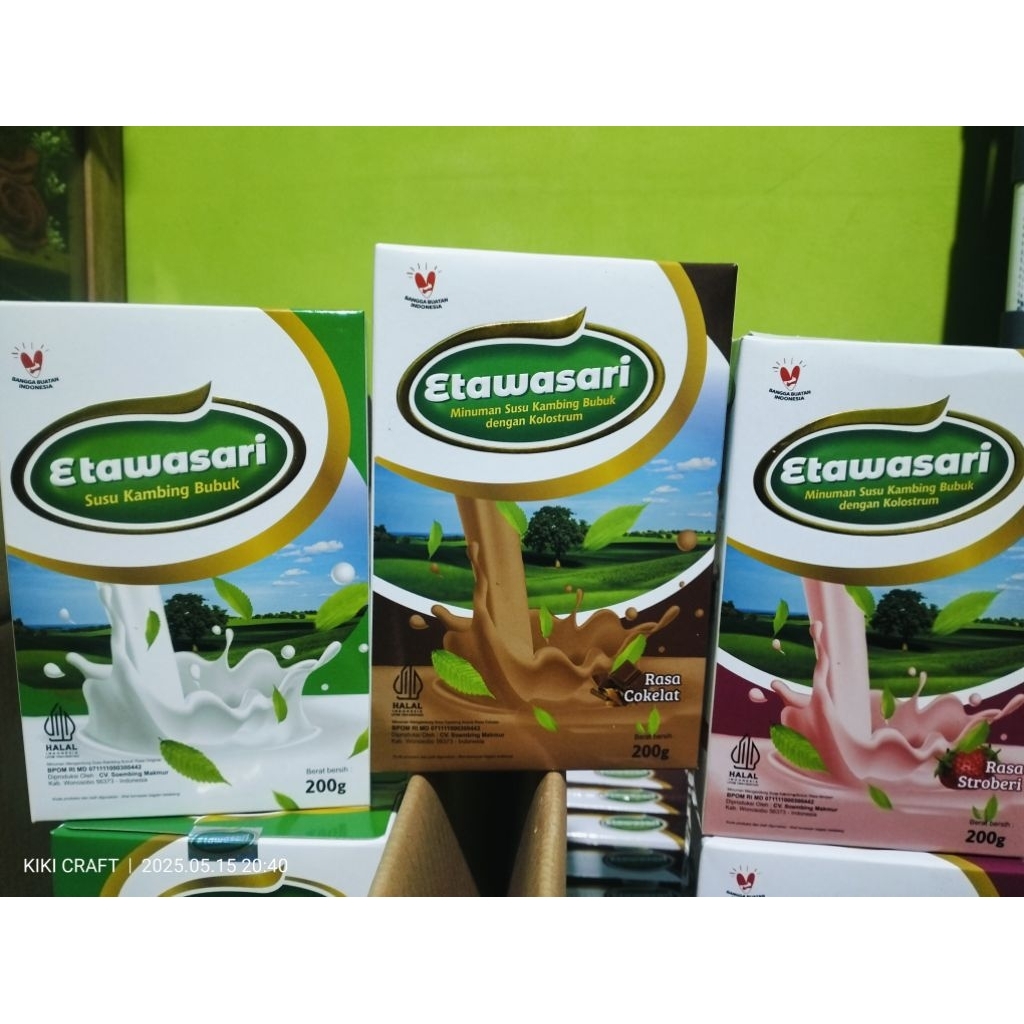 

Susu kambing etawa bubuk etawasari