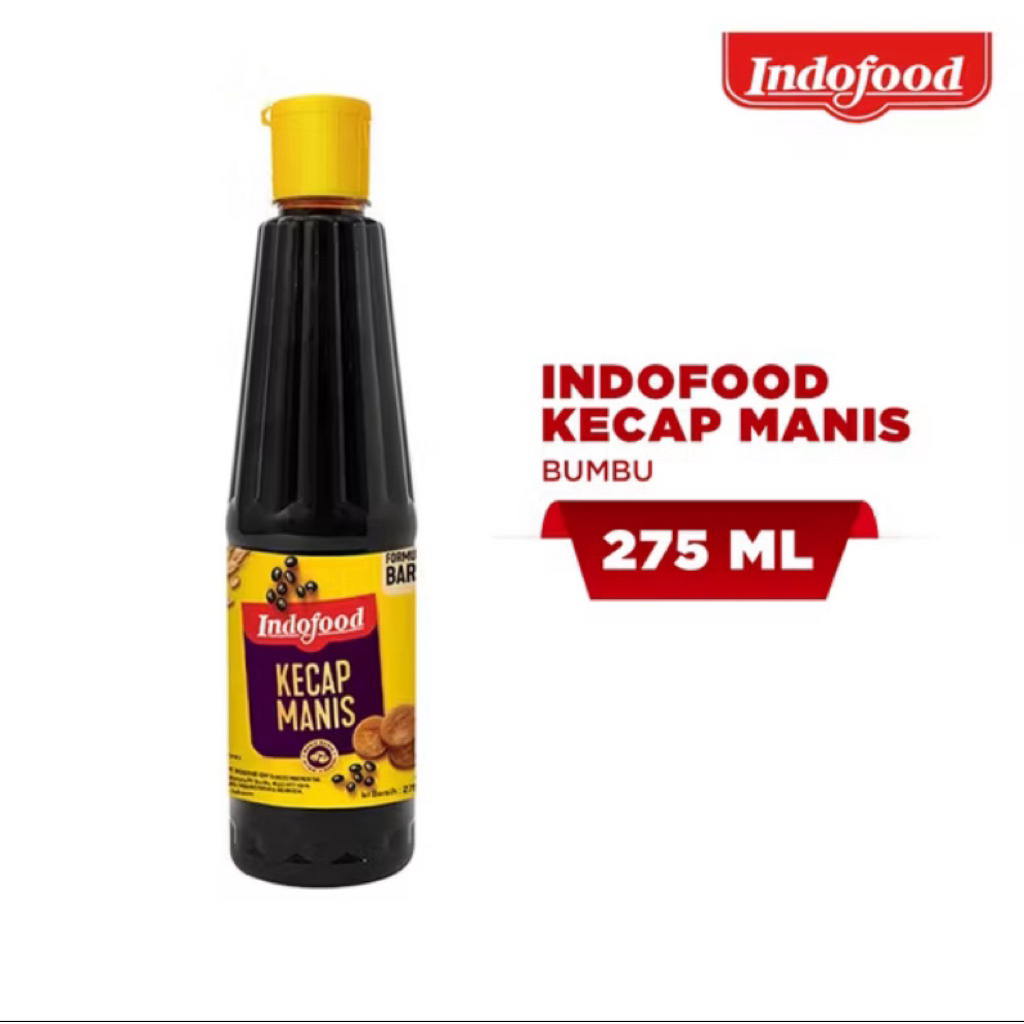 

Indofood Kecap Manis 275ml – Rasa Manis Gurih Favorit Keluarga!