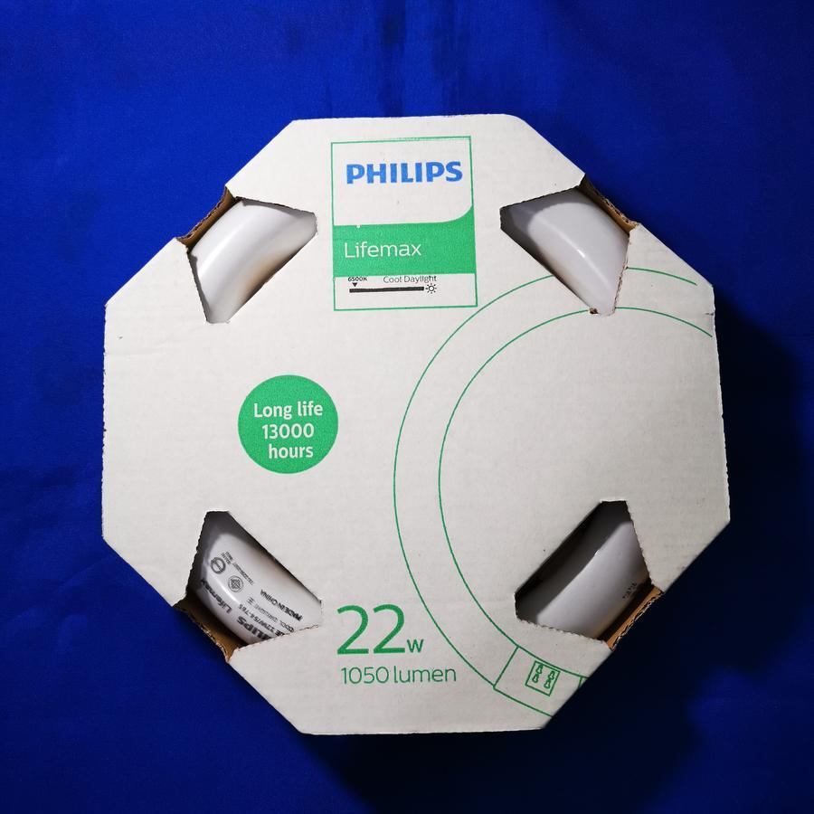 TLE22 Lampu Neon TL RIng 22W Watt LIFEMAX Philips