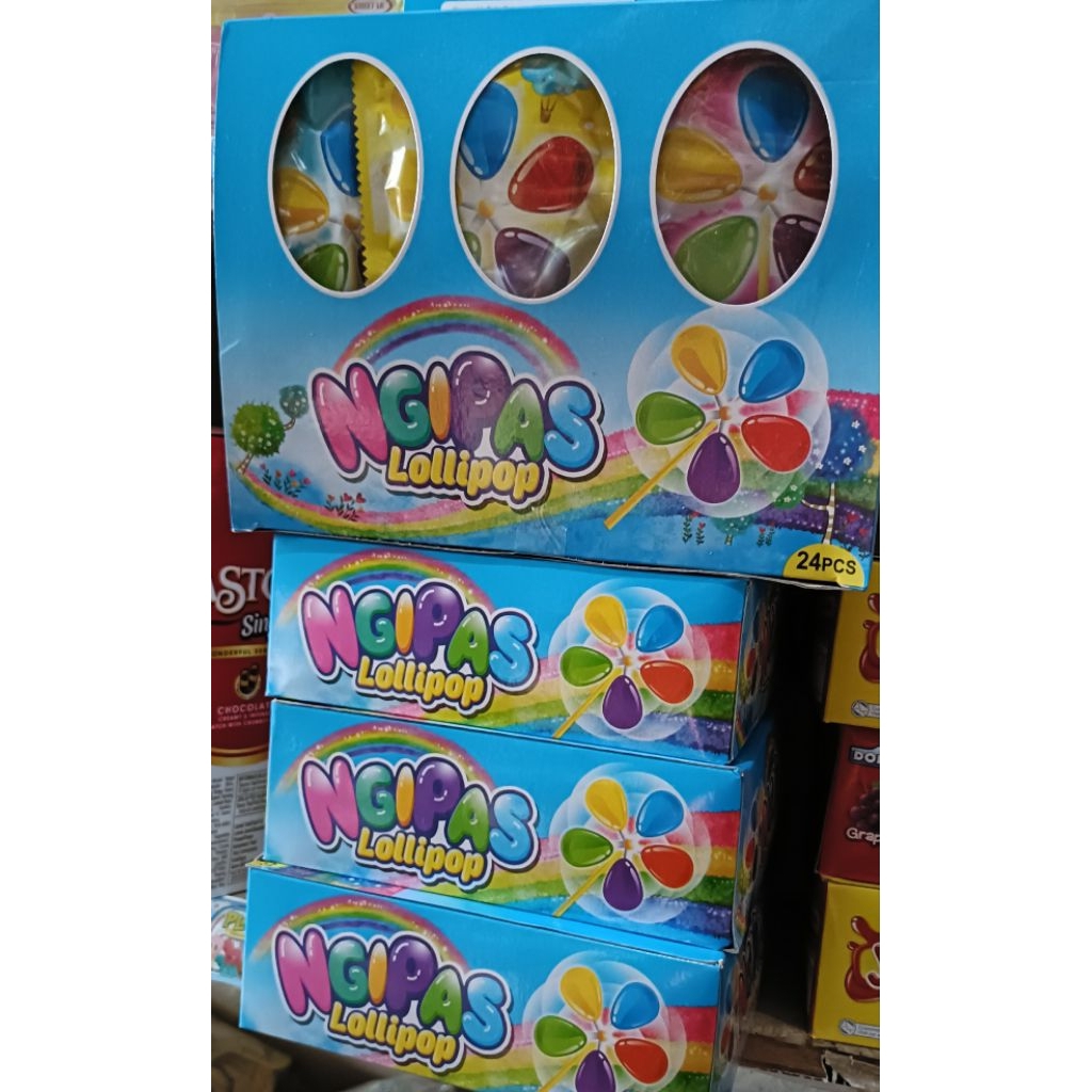 

ngipas lollipop sekotak isi 24 pcs