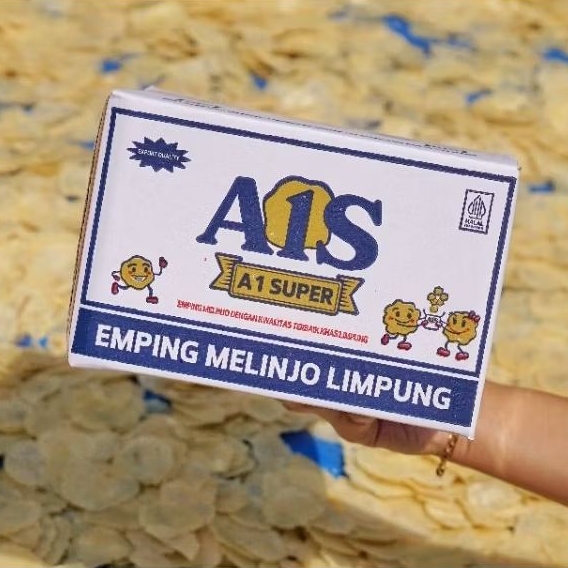 

''AIS'' EMPING MELINJO KERING SUPER MENTAH EXPORT QUALITY + KARDUS ASLI PRODUK EMPING