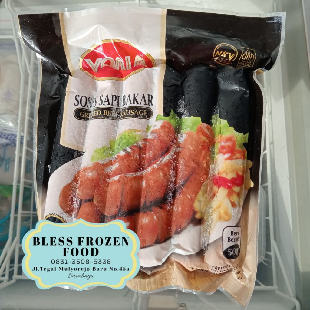 

BFF❄️ YONA SOSIS SAPI BAKAR 500gr