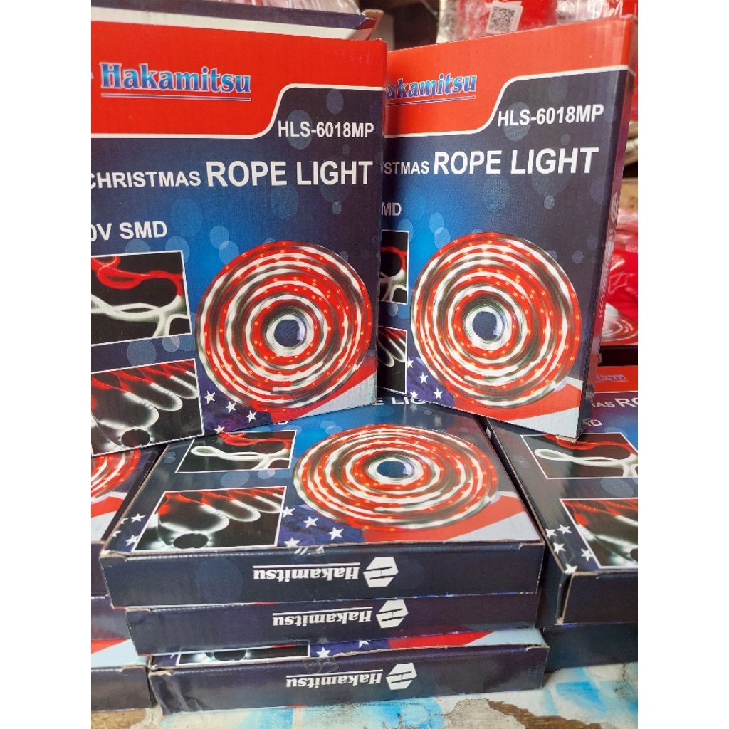 Lampu LED Strip Selang Merah Putih 7M