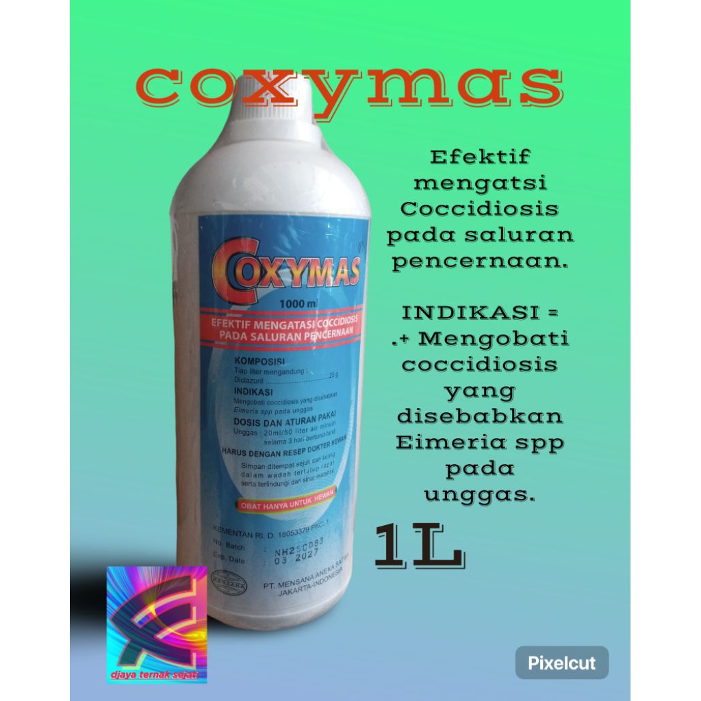 coxymas 1liter  harga paling murah