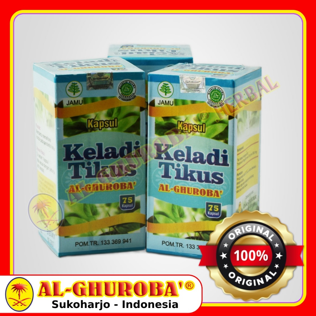Kapsul Keladi Tikus Al-Ghuroba 75 Kapsul Herbal Antikanker I Keladi Tikus Kapsul ORIGINAL