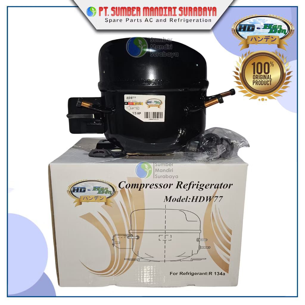 Kompressor Compresor handen ADW 77- 1/5 pk