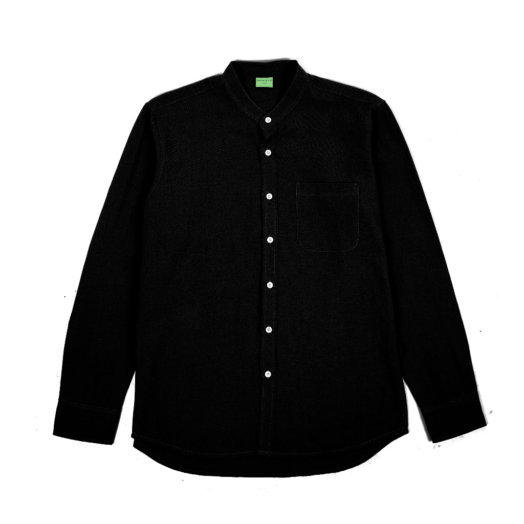 The Don's House CALVIN LS - Kemeja Linen Lengan Panjang Polos Slimfit Pria Wanita