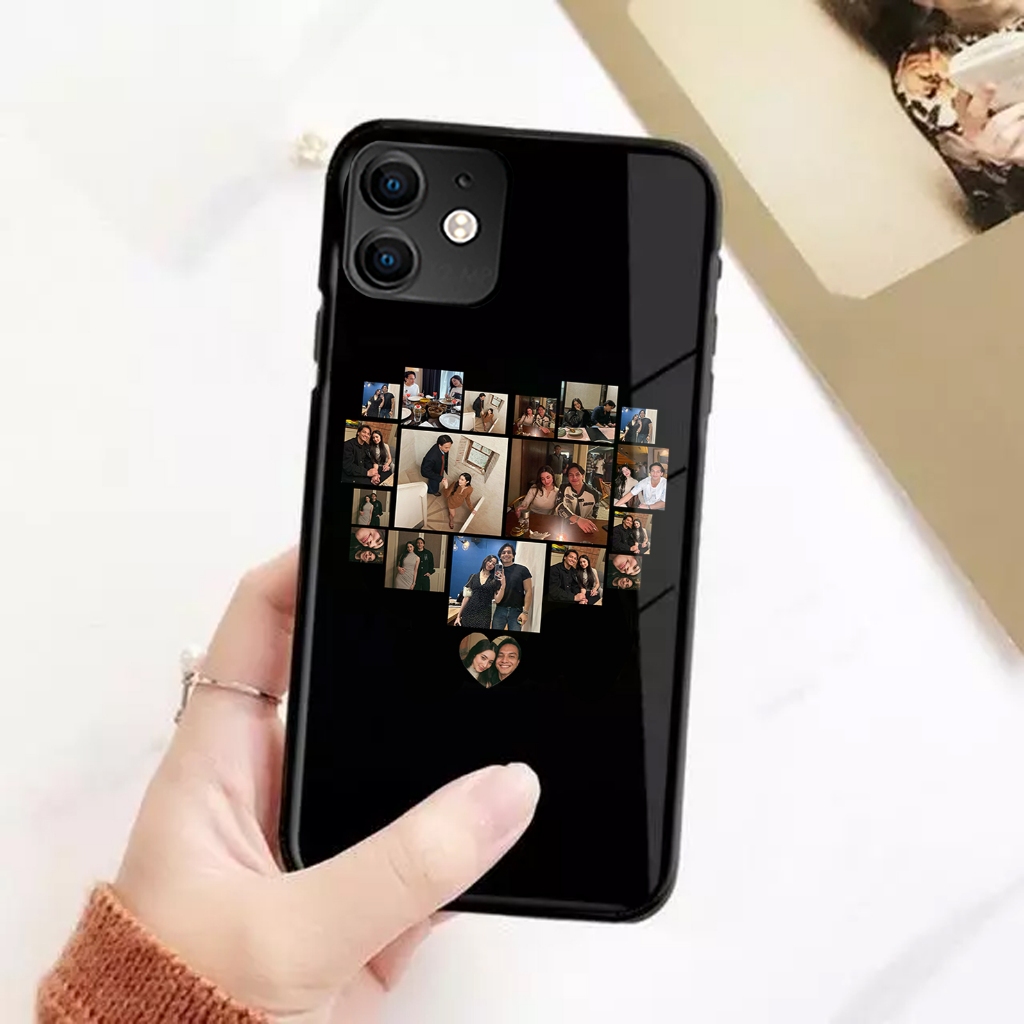 CASE SOFTCASE GLOSSY COUPLE CUSTOM LOVE 11 FOTO  READY FOR ALL TYPE