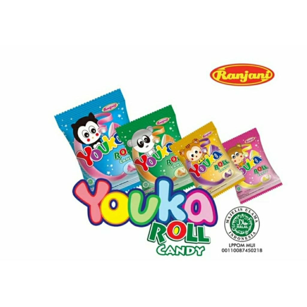 

RANJANI Youka roll permen jelly isi 20 pcs