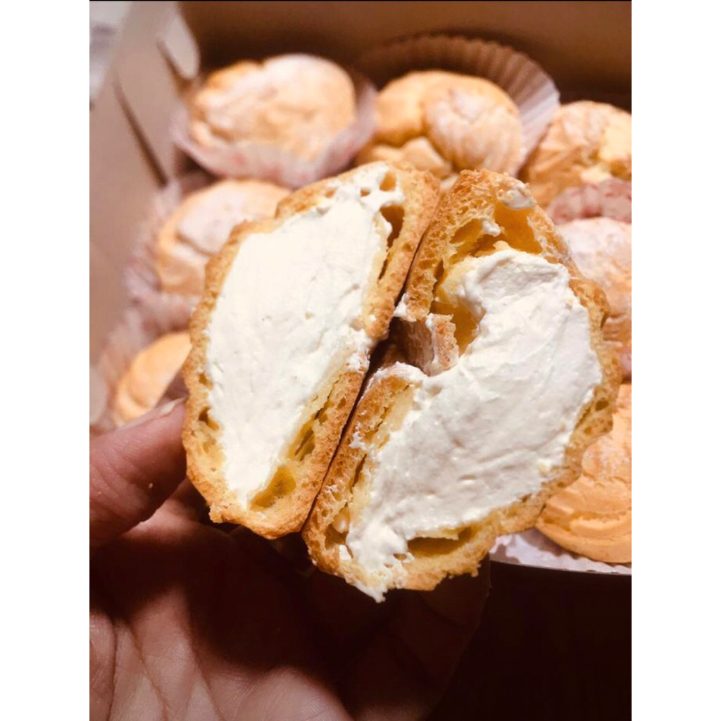 

Soes Bandara Cream puff pastry Choux 10pcs