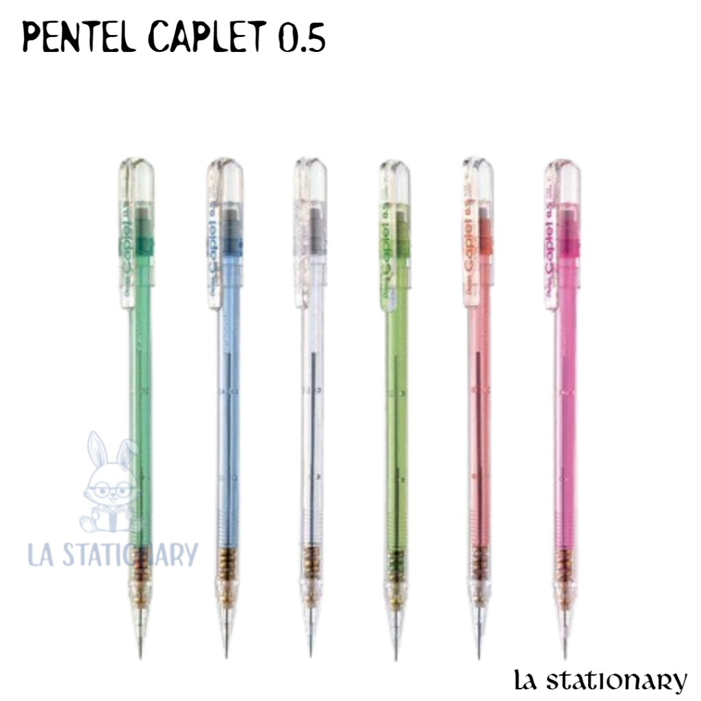 

Pensil Mekanik Pentel Caplet A105 0.5 mm / Pensil Mekanik Pentel Caplet 0.5