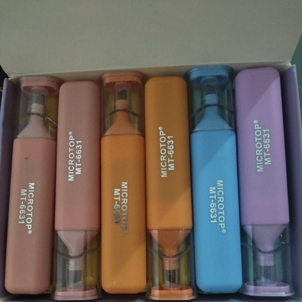 

( SATU SET 12 PCS ) STABILLO MICROTOP WARNA PASTEL