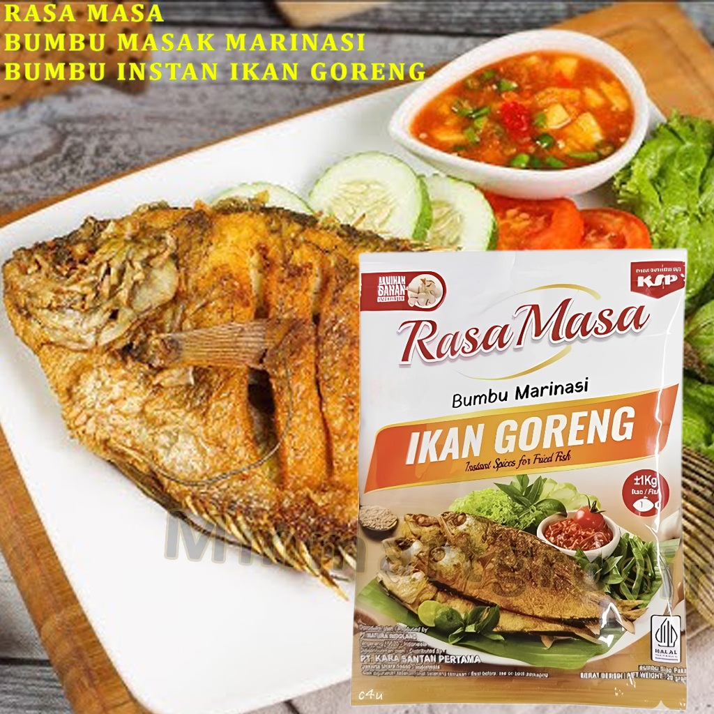 

Rasa Masa / Bumbu Masak Marinasi / Bumbu Instan Ikan Goreng / 20gr