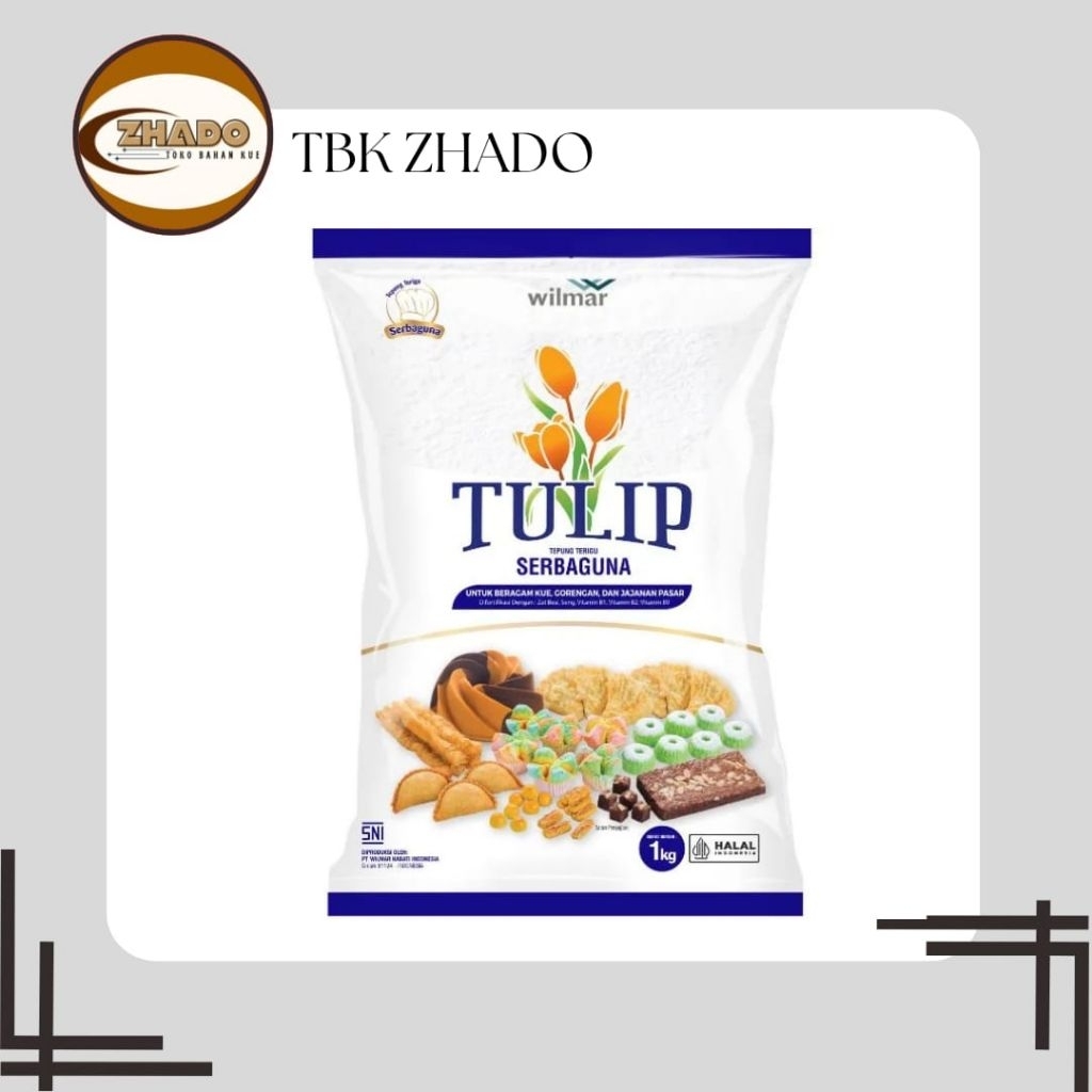 

Tulip tepung terigu kemasan 1kg