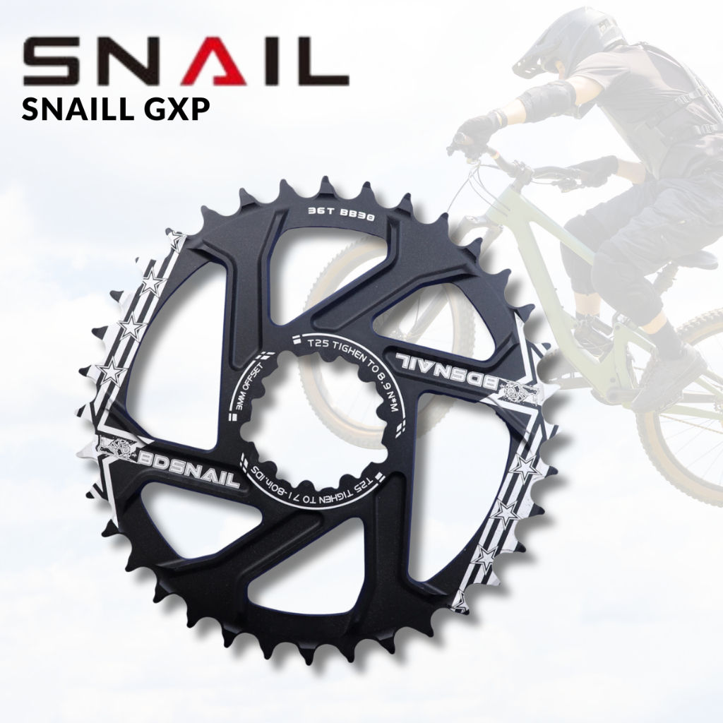 Snail Chainring 3mm offset for Sram direct mount Eagle 32T 36T Tooth wheel X9 X0 XX1 XO1 MTB Bike BB