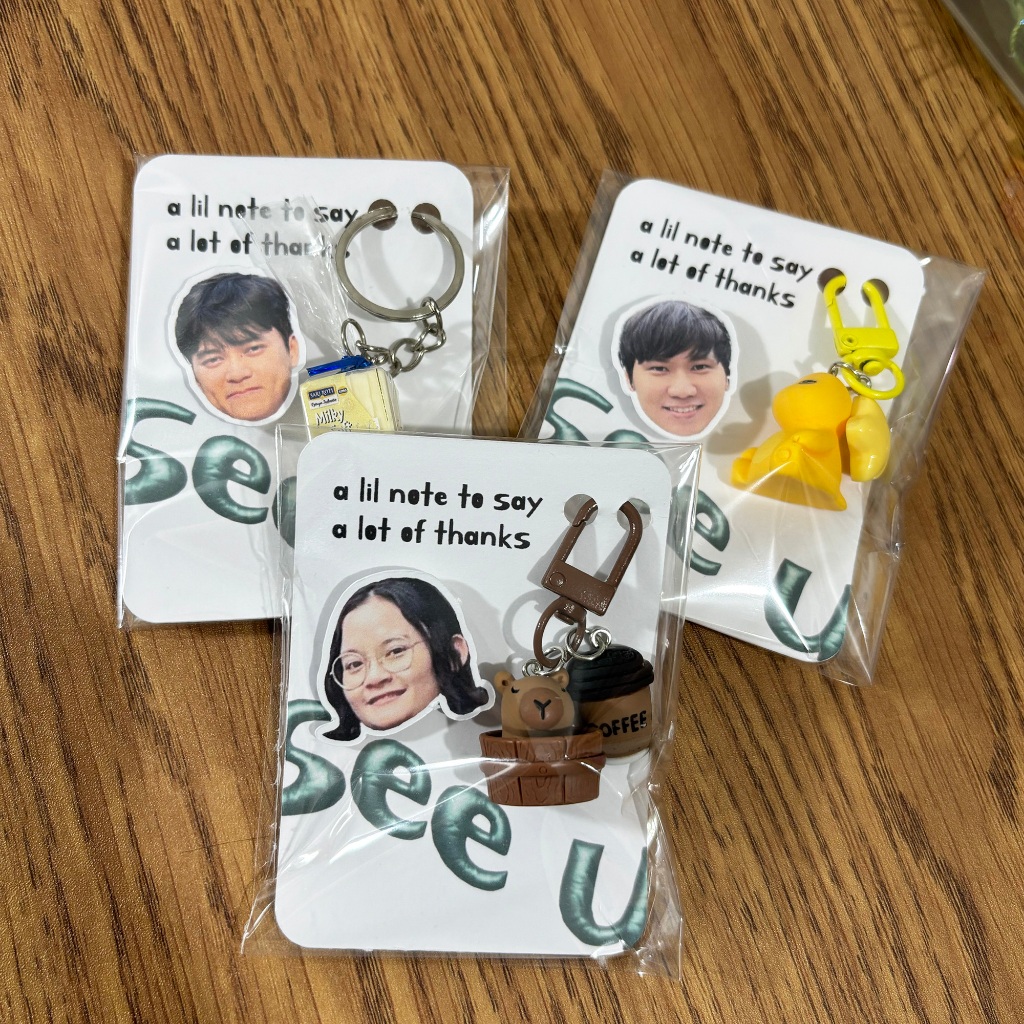 Souvenir Resign Unik Gantungan Kunci - Kado perpisahan - Resign Gift - Custom Gift