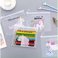 

Tempat pensil unicorn tempat pensil Zipper stationery bag multifungsi motif unicorn pouch