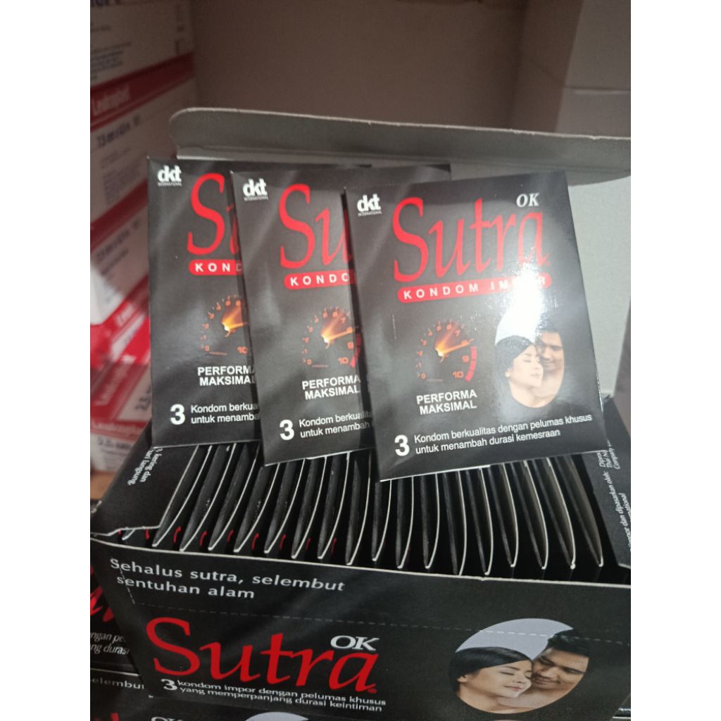 SUTRA HITAM ISI 3/CONDOM SUTRA