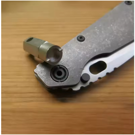CNC Custom Stainless Steel Knife Spindle Screws Wrench Spanner For Strider SMF SNG Knives Screwdrive